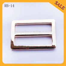 RB14 Gold without pin metal fittings of handbag slide buckle for bag parts